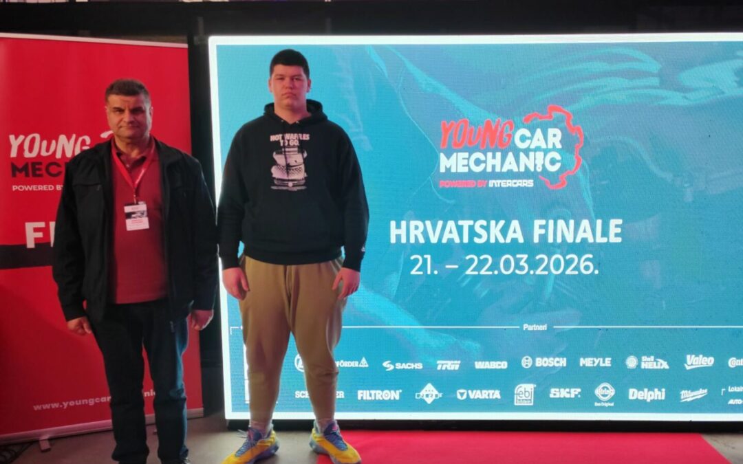Thomas Veltruski osvaja 5. mjesto u nacionalnoj završnici Young Car Mechanic natjecanja